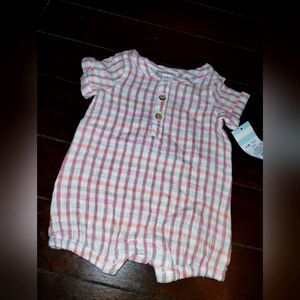Girls Cat & Jack sz 0-3 months outfit